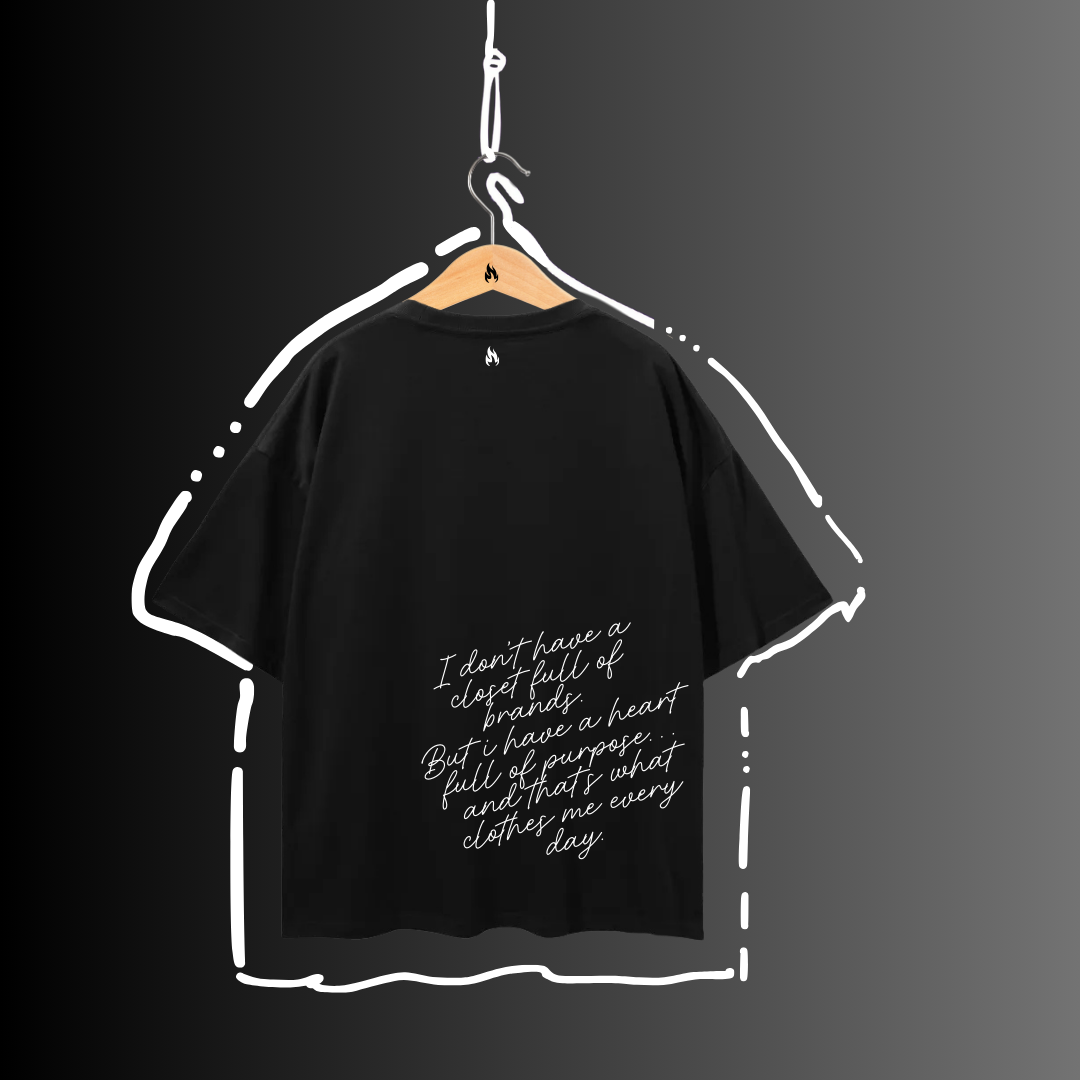 PURPOSE OVER BRANDS – Oversized Tee